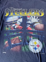 1995 Vintage Pittsburgh Steelers T-Shirt Lee Sports Nutmeg Size XXL USA ... - £29.79 GBP