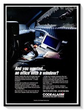 Code Alarm Car Security System Print Ad Vintage 1990 Magazine Advertisement - $9.70