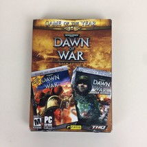 Warhammer 40,000 Dawn Of War Gold Edition Pc CD-Rom Software 4 Discs Used WIN98 - £7.86 GBP
