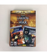 Warhammer 40,000 Dawn Of War Gold Edition Pc CD-Rom Software 4 Discs Use... - £7.78 GBP