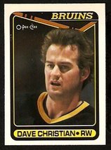 Boston Bruins Dave Christian 1990 O-Pee-Chee OPC Hockey Card # 263 - £0.39 GBP