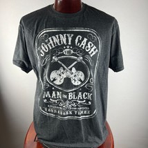 Johnny Cash Man In Black Tennessee Three 2XL T-Shirt - $24.74