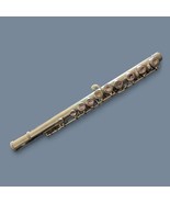Main Body Section Carl Fischer 8265 Flute Silver Tone Keys Vintage Instrument 