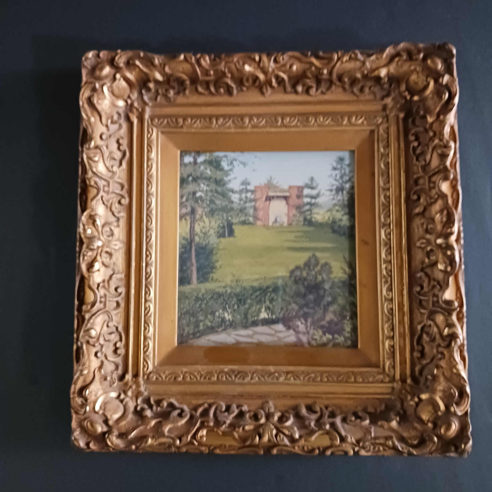 1920s Watercolor of Linden Court - $467.50