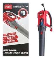 Toro 51624 Powerjet Electric Handheld Leaf Blower - $74.25