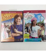 AG American Girl DVD Set Saige Paints the Sky Grace Stirs Up Success Bak... - £23.69 GBP