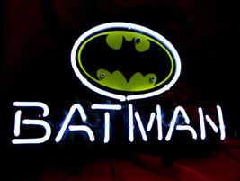 Brand New Robin and Batman Logo Beer Bar Neon Light Sign 14&quot;x 8&quot; [High Q... - £59.01 GBP