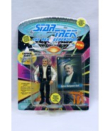 VINTAGE 1993 Playmates Star Trek Next Generation Captain Scott Action Fi... - £23.29 GBP