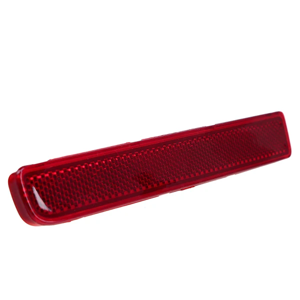 POSSBAY Left/Right Car Rear Bumper Reflector Red Lens Tail Reflective Stikers fo - £53.76 GBP