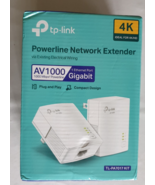 TP-Link Powerline Ethernet Adapter Starter Kit AV1000 Gigabit Port for 4... - €26,91 EUR