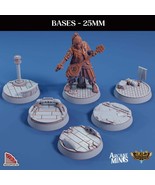 3D Printed Sordane Publishing Base Pack 2 Sordane Bases 28 32mm D&amp;D - $17.92 CAD+