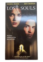 Lost Souls  Winona Ryder Ben Chaplin Rated R VHS Video Movie - £4.55 GBP