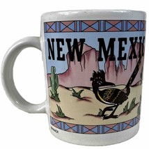 Vintage New Mexico Roadrunner Coffee Mug Ceramic Southwestern Coffee Cup - £10.82 GBP