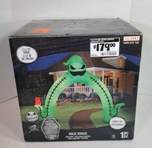 Disney 13.5 ft. Wide LED Oogie Boogie Archway Inflatable Nightmare Chris... - £87.95 GBP