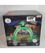 Disney 13.5 ft. Wide LED Oogie Boogie Archway Inflatable Nightmare Chris... - $93.46