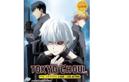 Dvd Anime Tokyo Ghoul Season 1-3 (1-49 End) 2 Ova +Movie +Re 2nd English Sub/Dub - £26.36 GBP