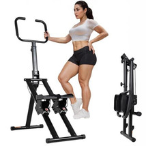 Home Climbing Stepper Machine - Low Impact Fitness Climber, Compact &amp; Quiet Vert - $526.49