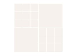 Mexican Mission Cement Tile Solid Handcrafted 10 sqf - Whitepearl - 8x8&quot; - $2,248.15 MXN