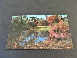 Florida&#39;s Cypress Gardens - 1964 Postmarked Postcard. - £5.16 GBP