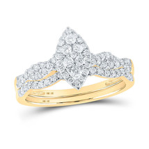 Authenticity Guarantee

10kt Yellow Gold Round Diamond Cluster Bridal Wedding... - £634.79 GBP