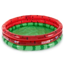 Intex 66-Inch Round Inflatable Outdoor Kids Swimming and Wading Watermelon Pool  - £31.16 GBP