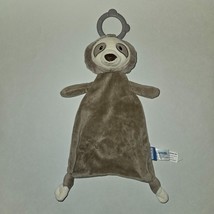 Baby Gund Baby Toothpick Sloth Teether Lovey Plush Toy Knotted Corners Brown - $9.85