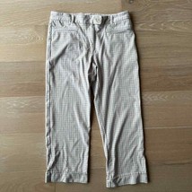 Betabrand Crop Dress Pant Yoga Pants Gray Large - $38.69