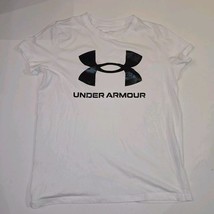 UNDER ARMOUR -  White Large Short Sleeve T-Shirt - $14.46