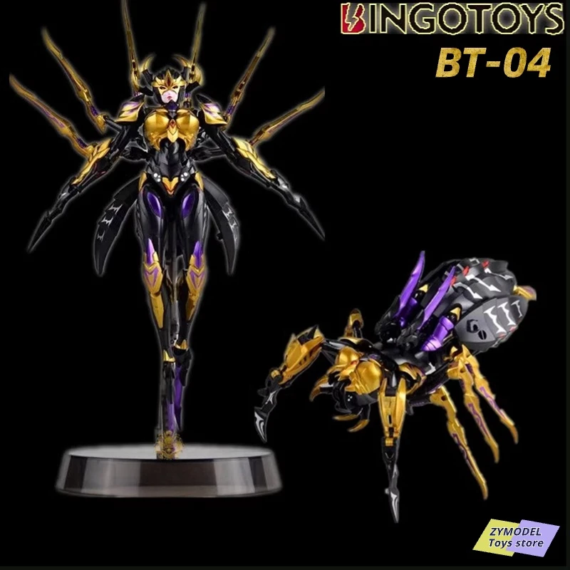 [IN STOCK] Bingotoys BT-04 Spider Girl Blackarachnid BT04 Movable Joint - £129.78 GBP