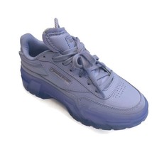 Reebok Club C Cardi B Leather Sneakers Youth 4Y Womens 5.5 Shoes Crisp P... - $54.77