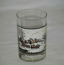 Currier &amp; Ives Arby&#39;s Collector Glass American Homestead American Farm in Winter - £7.81 GBP