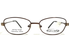 Eight to Eighty Brille Rahmen NANNY BROWN Cat Eye Draht Felge 51-16-140 - £29.59 GBP