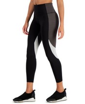 allbrand365 designer Womens Activewear Colorblock 7/8 Leggings,Noir Size... - £30.54 GBP