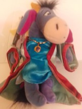 Disney Maiden in Distress Eeyore Mini Bean Bag 9&quot; Tall Mint with All Tags - £17.53 GBP