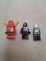 Lego Ninjago Minifigure Lot Of 3 ( NO Arms On One) - £7.13 GBP
