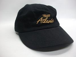Team Atlantic Hat Black Strapback Baseball Cap - £15.92 GBP