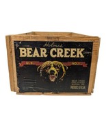 Antique Fruit Box Holmes Bear Creek  Orchards Medford Oregon USA Wood Crate - $1,882.20 MXN