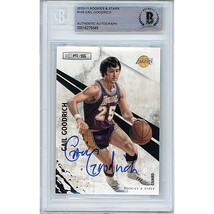 Gail Goodrich Los Angeles Lakers Auto 2010 Rookies and Stars Card Autograph BAS - £75.88 GBP