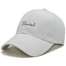 Solid Ins Daniel Embroidery Cap Streetwear Baseball Cap Women Snapback Hat  Cap  - £111.01 GBP