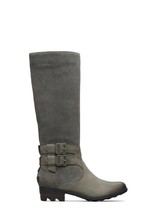 Sorel women&#39;s lolla tall ii boot in Quarry,Black - $154.00