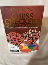 Chess Checkers Chinese Checkers - All in one Game - £4.60 GBP