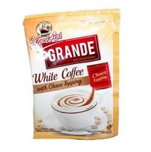 Kapal Api Grande White Coffee with Choco Topping , 20 Gram (10 Sachets) - $22.46