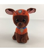 Ty Beanie Boos Paw Patrol Zuma 6&quot; Plush Bean Bag Stuffed Animal Toy Resc... - $14.80