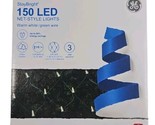 GE StayBright 150 LED Net-Style Lights Warm White/Green Wire 6ft. X 4ft. - $34.64