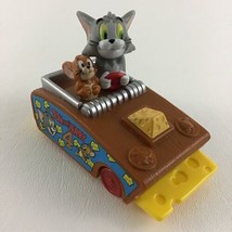 Cartoon Network Tom &amp; Jerry Pull Back N Go Mousetrap Cheese Car Toy Vehicle - £17.11 GBP