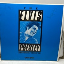 The Elvis Presley Birthay Tribute 4LP Unistar w/ Cue Sheets Rare EX-/NM ... - $2,958.08 MXN
