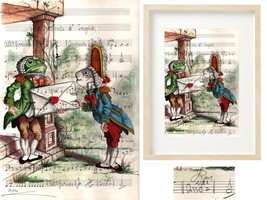Alice In Wonderland By Juanjo De Julián, Numbered And Signed J9G - £18.52 GBP