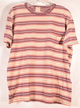 Levi&#39;s Mens Casuals Vintage Striped T-Shirt Purple Red XL - $44.55