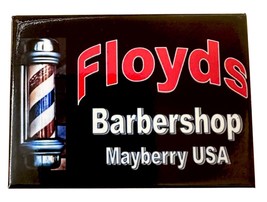 Floyds Barbershop Mayberry USA Fridge Magnet - £6.27 GBP