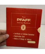 Original PFAFF Booklet/ Folder Original Print In Germany - $17.26 CAD